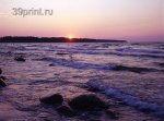 морской закат
